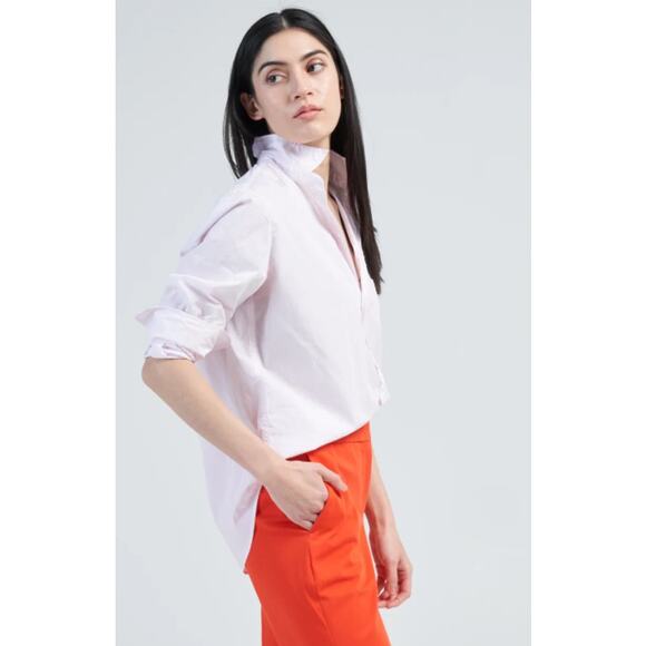 Frank and Eileen - Eileen Relaxed Button-Up Striped Shirt Size Small - Picture 5 of 9